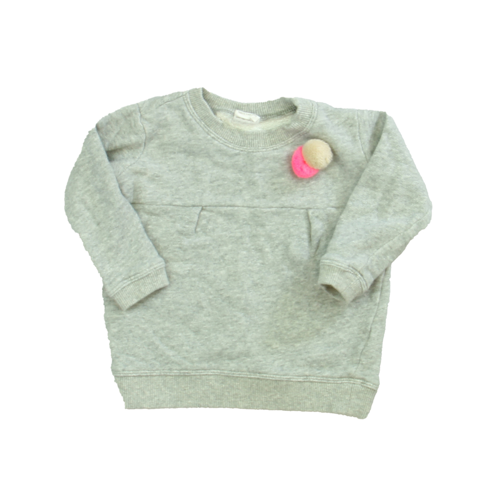 Egg Girls Grey Sweatshirt size: 12 Months